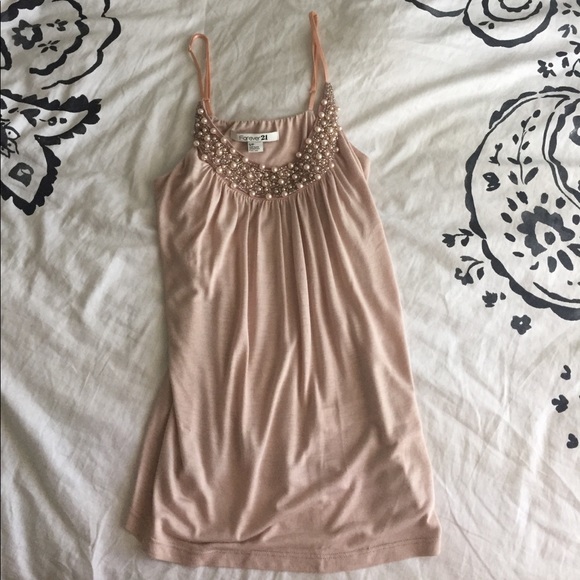 Forever21 Beaded Top - Picture 1 of 3